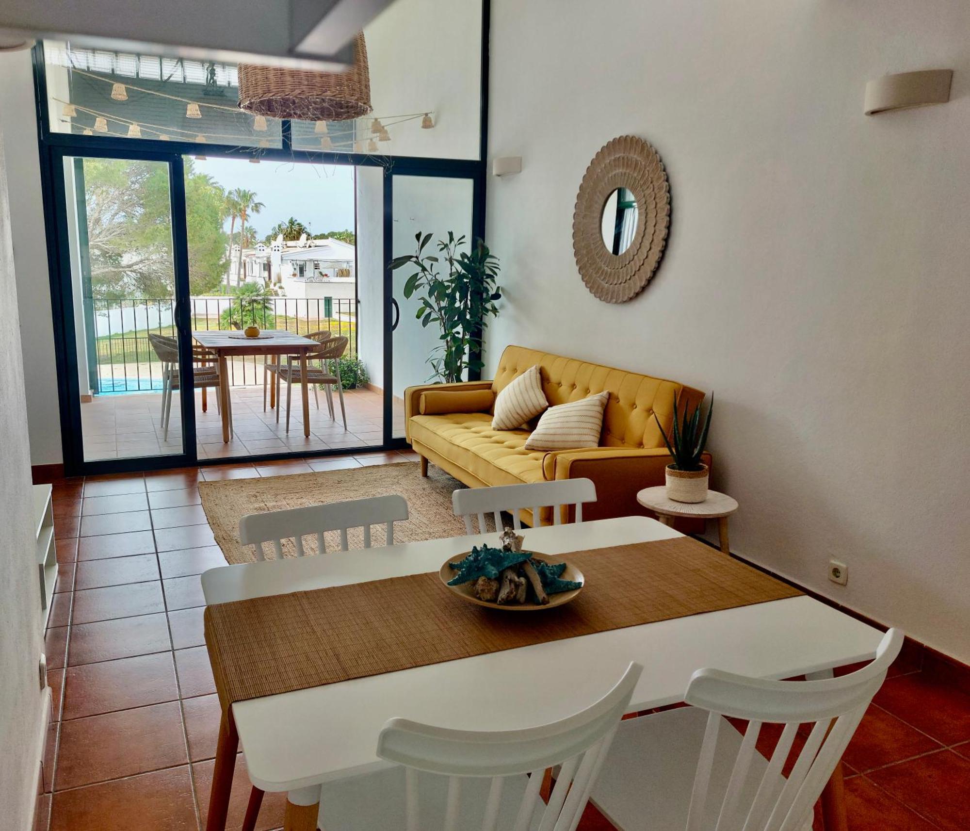 Apartamento Casa Tortuga Con Piscina Com Cala'N Bosch  Exterior foto
